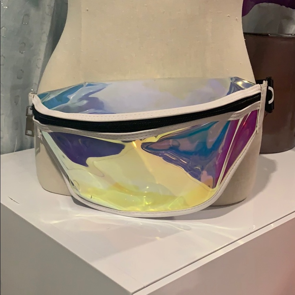 CELLO laser see though Fanny pack